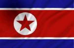 Vlag Noord-Korea - 100x150cm Spun-Poly